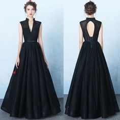 Backless Ball Gown, Ball Gown Prom Dress, V Neck Prom Dresses, Dress Graduation, Long Evening Dress, Elegante Casual, Ball Gowns Prom, Gown Prom, Prom Dresses Ball Gown