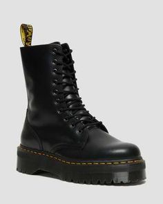 Doc Martens Homme, Dr Martens Jadon Hi, Jadon Hi, Doc Martens Jadon, Jadon Boots, Dr Martens Jadon, Leather Platform Boots, Black Platform Boots, Dr Martens Boots