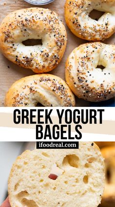 this greek yogurt bagels recipe is so good and easy to make