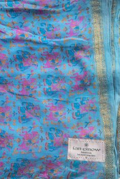 Vintage Silk Saris 5 Metres Long - 025 Im Not Perfect, India, Brand New, Silk, Beauty