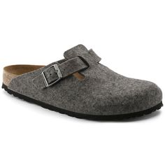 Boston Wool Felt Birkenstock Mules, Birkenstock Styles, Birkenstock Men, Suede Fashion, Calf Muscles, Strap Wedge, Birkenstock Boston, Zermatt, Birkenstock Boston Clog