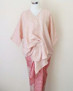 Batik Pink, Rok Lilit, Batik Modern