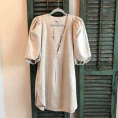 Cute Linen Dress With Pockets. Great Condition- Just Back From Cleaners. Darling Hemline- See Photo Shona Joy Dress, Shona Joy, Size 6 Dress, Dress With Pockets, Linen Dress, See Photo, Size 6, Womens Dresses, Sewing