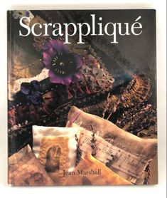 a book cover with an image of some cloths and flowers on top of it