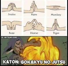 an image of someones hand gestures in the anime style with caption that reads,