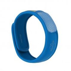 an image of a blue wristband on a white background