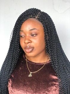 Braided watermelon lace frontal wig,length is 26inches. color is blue. | eBay Braided Closure Wigs, Fishtail Crown Braid Wig, Boxbraided Wig, Microbraided Wigs, Crotchet Styles, Braded Wig, Hair Color Shades, Micro Braids