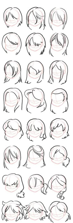 how to draw anime hair step by step with pictures for beginners and advanced drawing