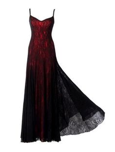 Red And Black Dress, Baju Kahwin, Michal Negrin, Evening Dress Floor Length, Rock Chic, Lace Evening Dresses, Prom Dresses Lace, Gorgeous Gowns, Mode Vintage