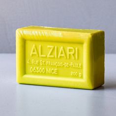 Alziari Olive Oil Citrus Scent Bar Soap 200g – Maison Midi Outdoor Candle Holders, Scent Bars, Lemon Scent, Rough Hands, Lemon Olive Oil, Wine Bucket, Bar Stools With Backs, Nice France, Citrus Scent