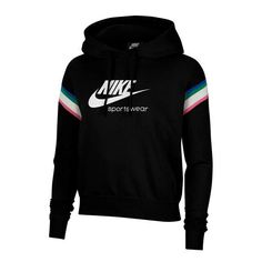 AUTHENTIC NIKE WOMEN SPORTSWEAR HERITAGE PULLOVER HOODIE DJ1105-010 STANDARD FIT PULLOVER  52% COTTON 18% POLYESTER  30% RAYON Nike Winter Activewear For Streetwear, Nike Activewear With Drawstring Hood For Gym, Functional Sports Hoodie With Ribbed Cuffs, Nike Crew Neck Hoodie For Gym, Nike Hoodie For Sports Season, Nike Hooded Hoodie For Sports Season, Nike Gym Hoodie, Nike Sporty Hooded Sweatshirt, Nike Activewear With Drawstring Hood For Streetwear