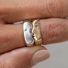 Estilo Hippie, Rings Silver, The Nose, Pretty Jewellery