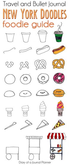 the new york doodles foodie guide