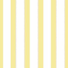 a yellow and white striped wallpaper pattern