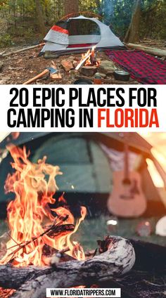 20 Epic Places for Camping in Florida Rainbow Springs State Park, Camping Usa, Suv Camping