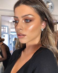 Model Makeup Natural, Wedding Hairstyles And Makeup, Make Up Inspiration, Glam Makeup Look, Glowing Makeup