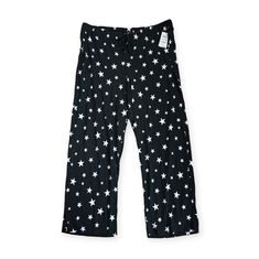 New With Tags Jenni Pajama Pants Cotton Blend Size Xxl Black With Stars Jenni Pajamas Brings Total Comfort To Your Sleep Style With These Wide Leg Pajama Pants Designed In Cotton Blend Adjustable Waist String Approximate Measurements Laying Flat Waist: 20" Rise: 15" Inseam: 30" Bin 1 Wide Leg Pajama Pants, Black With Stars, Cotton Pajama Pants, Pants Cotton, Pants Design, Women's Intimates, Pajama Pants, Pajamas, Wide Leg