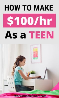 Are you a teenager looking for ways to earn money online? If so, check out these flexible work from home jobs for teenagers. Ways To Make Money At Home For Teens, Jobs For 17 Yo, Jobs For 12 Yrs Old, Jobs That Hire At A Young Age, Easy Ways To Make Money As A Teen, Jobs For 14yrs