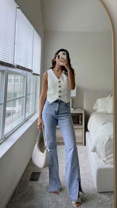 Fest Outfits, Elegante Casual, Trend Fashion, Summer Fashion Outfits, Business Casual Outfits, Looks Style, Mode Inspiration, Looks Vintage