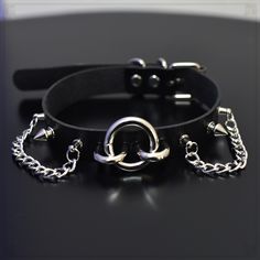 Choker Length: 30cm-38cm. Width: 1.9cm Attention: This price includes a choker only, others are not included. Classy Punk, Dark Wardrobe, Leather Goth, Stud Necklace, Punk Choker, Gothic Streetwear, Dark Punk, Goth Choker, Punk Accessories