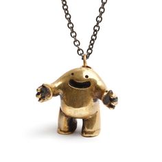 Designed by Spencer Hansen, this solid brass Hug pendant measures 2.75 cm x 2.5 cm and hangs on a 70 cm oxidized brass chain. Backstory:  Hug is Necklace For Dudes, Arctic Monkey Necklace, The Hug Necklace, Hug Necklace, Silly Love, Dope Jewelry, Funky Jewelry, Hugs And Kisses, Brass Pendant