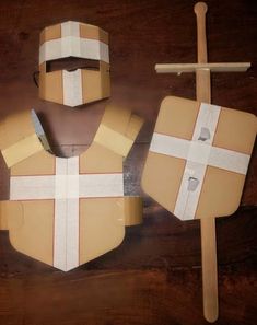 Cardboard Costume, Medieval Decor, Vbs Themes, Cardboard Toys, Bible Crafts For Kids