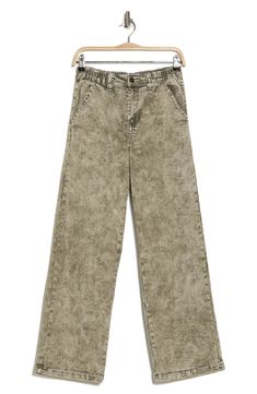 Bring Y2K vibes to your casual ensemble in these straight-leg jeans rendered in an acid wash. 30" inseam; 19 3/4" leg opening; 11" front rise; 15" back rise (size 27) 62% cotton, 31% polyester, 6% viscose, 1% spandex Machine wash, tumble dry Imported Flying Angel, Angel Flying, Y2k Vibes, Nordstrom Store, Acid Wash, Straight Leg Jeans, Leg Jeans, Nordstrom Rack, Straight Leg