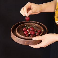 "rustic black walnut serving trays bowls plates coffee table tray round square wooden tray" Rustic Plates, Coffee Table Tray, Kitchen And Dining Room, A Fruit, Small Bowl, Wood Tray, Wooden Tray, Serving Trays, Black Walnuts