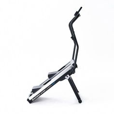 a close up of a stationary exercise bike on a white background with clippings