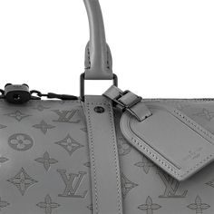 LOUIS VUITTON® - Keepall Bandoulière 50 - Anthracite Grey Lv Keepall, Louis Vuitton 45 Keepall, Louis Vuitton Keepall 25, Lv City Keepall, Louis Vuitton Keepall 55 Bandouliere, Louis Vuitton Keepall, Louis Vuitton Official, Short Trip, Grey Leather