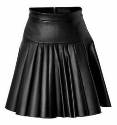 Womens Leather Skirt, Black Full Skirt, Long Leather Skirt, Short Leather Skirts, Black Pleated Mini Skirt, Leather Kilt, Leather Skirt Outfit, Short Black Skirt, Hair Illustration