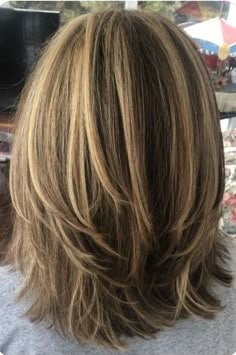 Medium Layered Haircuts 2023, Long Layered Bob Hairstyles Over 50, Flattering Medium Length Haircuts, Easy To Maintain Hairstyles, Medium Length Thick Hair With Layers Over 40, Layers For Shoulder Length Hair Straight, High Light Hair Color Ideas For Black Hair, Layered Short Medium Hair, Katie Couric Hairstyles