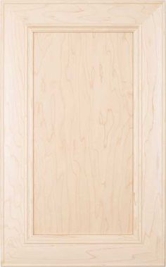 an unfinished cabinet door with white paint and woodgrains on the bottom paneling