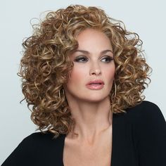 If you’ve ever dreamed of having a full curly manethis spiral-curled layered bob is for youWear the natural spiral texture tousled and scrunched for a look that’s loosecarefree and oh-so-photo-worthyDesigned with Tru2LifeHeat-Friendly FiberModel 1 is wearing color RL8/29SS SS Hazelnut Raquel Welch is wearing color RL29/25 Golden Russet Platinum Blonde Highlights, Blonde With Dark Roots, Hair Patterns, Light Ash Blonde, Medium Blonde, Hair System, Raquel Welch, Layered Bob