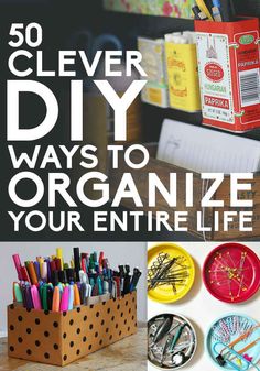 there are several different ways to organize your entire life