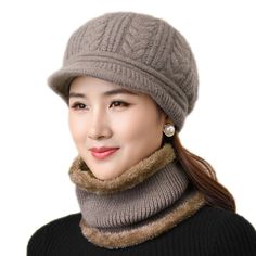 PRICES MAY VARY. The womens winter beanie hats scarf are made of 100% premium thermal spun acrylic material.Artificial wool inner liner for extra warmth. It's very soft, comfortable, breathable,skin-friendly and elasticity. for warmth and perfect head protection！ Hat Measurements: About 22-23.6"Head Circumference,Scarf: About8.66*7.08".One size fits most.It's very thick ,it stays warm and stylish all day long! Very good elasticity and quality.No matter the head size or crazy hairdo, this thermal Head Caps For Women, Thermal Hat, Beanie Scarf, Women Beanie, Winter Beanie Hat, Hats Winter, Fleece Scarf, Head Protection, Womens Winter