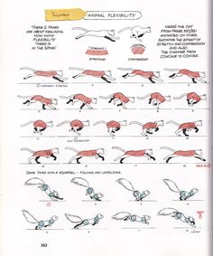 an illustrated drawing shows how to do the same thing in different positions, including running and walking