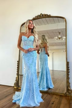 We could custom made 70+ colors & all sizes, if you do not not find the color name listed, pls leave message on special instructions to note the exact color you need. Also custom size is available, if you need your dress customized, pls leave your bust, waist, hips & barefoot height size in the order remark. Th Baby Blue Prom Dress Long, Baby Blue Prom Dress, Hot Prom Dresses, Baby Blue Prom Dresses, Prom Dresses Long Blue, Blue Mermaid Prom Dress, Mermaid Sweetheart, Prom Dresses 2023, Prom Dress Inspo