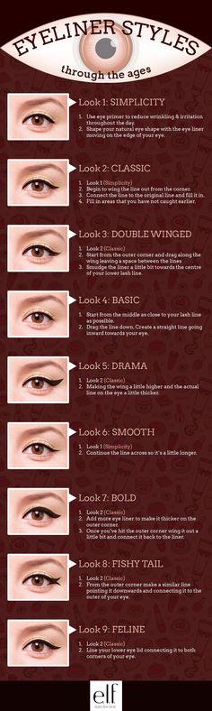 #Makeup #Wedding #Ideas #Maquillaje #Novia #Boda #Delineado #Ojos Simple Eyeliner Tutorial, Teknik Makeup, Permanente Make-up, Tutorial Eyeliner, Bentuk Alis, Mekap Mata, Best Makeup Tutorials, Make Up Tutorials, Kajal Eyeliner