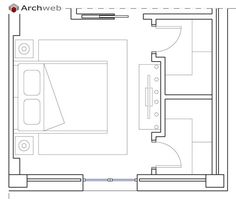 the floor plan for an apartment with one bedroom and two bathrooms, including a separate living room