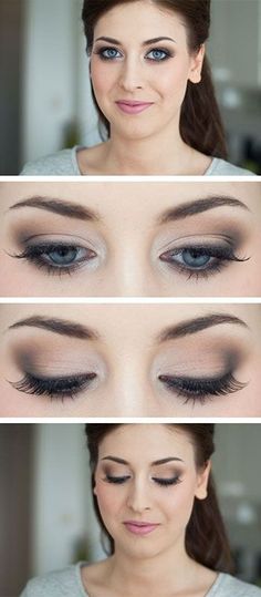 Trucco Smokey Eye, Light Skin Makeup, Pale Skin Makeup, Pale Makeup, Make Up Designs, Alat Makeup, Wedding Makeup Tips, Classic Makeup, Smink Inspiration