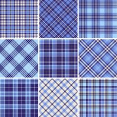 blue and white tartan plaid seamless patterns stock photo, images and background pictures