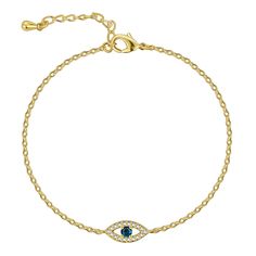 PRICES MAY VARY. 【Evil Eye Bracelets】The gold evil eye bracelet had simple and beautiful designs. The ojo bracelet also called eye bracelets protection can protect you and your family from the bad luck caused by the envy and malicious gaze of others and bring you good luck. 【Premium Quality】These evil eye bracelets are plated in 18k gold to ensure a long-lasting finish that is nickel-free, lead-free, and hypoallergenic. 【Size】The length of this dainty eye bracelets is 6.5"+2"extension, which fit Eye Bracelets, Dainty Gold Bracelet, Good Luck Gifts, Gold Charm Bracelet, Gold Bracelet For Women, Confirmation Gifts, Bad Luck, Protection Bracelet, Cross Bracelet