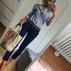 Work Outfits Frauen, Shirt Outfits, Spring Work Outfits, Pants Brown, Office Outfit, Fashion Business Casual