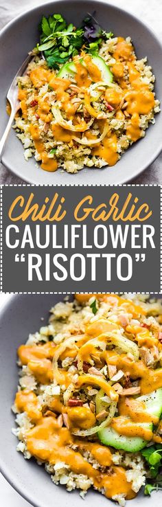 this cauliflower and risotto dish is the perfect side dish for any meal