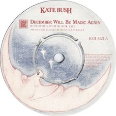 the label for kate bush's december will be magic again