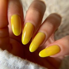 eman • the color nook on Instagram: “Cirque Colors Citron Jelly 🍋💛 This is such a vibrant and beautiful yellow jelly polish 😍 3 coats #cirquecolors #cirqueglazedcollection…” Cirque Colors, Nook