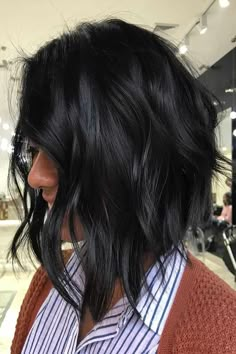 Trendy Bob, Easy Hairstyle, Round Face Haircuts, Short Black Hairstyles, Cute Hairstyles For Short Hair, Medium Hair Cuts, Medium Length Hair Cuts, Short Hair Cuts For Women, Bob Hairstyle