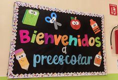 Bienvenidos a Preescolar Ideas Para Murales Escolares, Spring Bulletin Boards Preschool, Frogs Preschool, Spring Classroom Door, Elementary Bulletin Boards, Parent Teacher Meeting, Classroom Organization Elementary, Spring Classroom