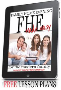 an ipad with the cover of family home evening